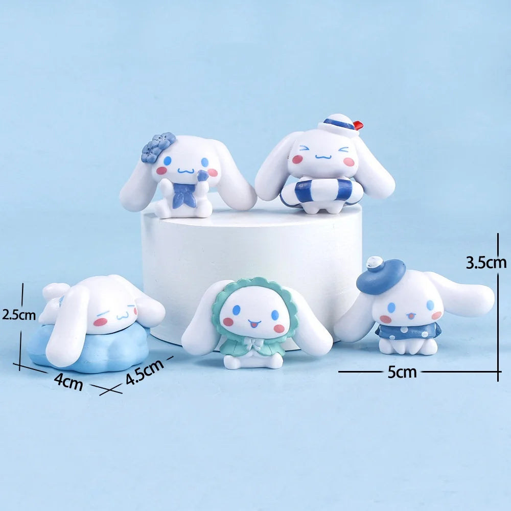 5pcs Sanrio Cinnamoroll Toys Set