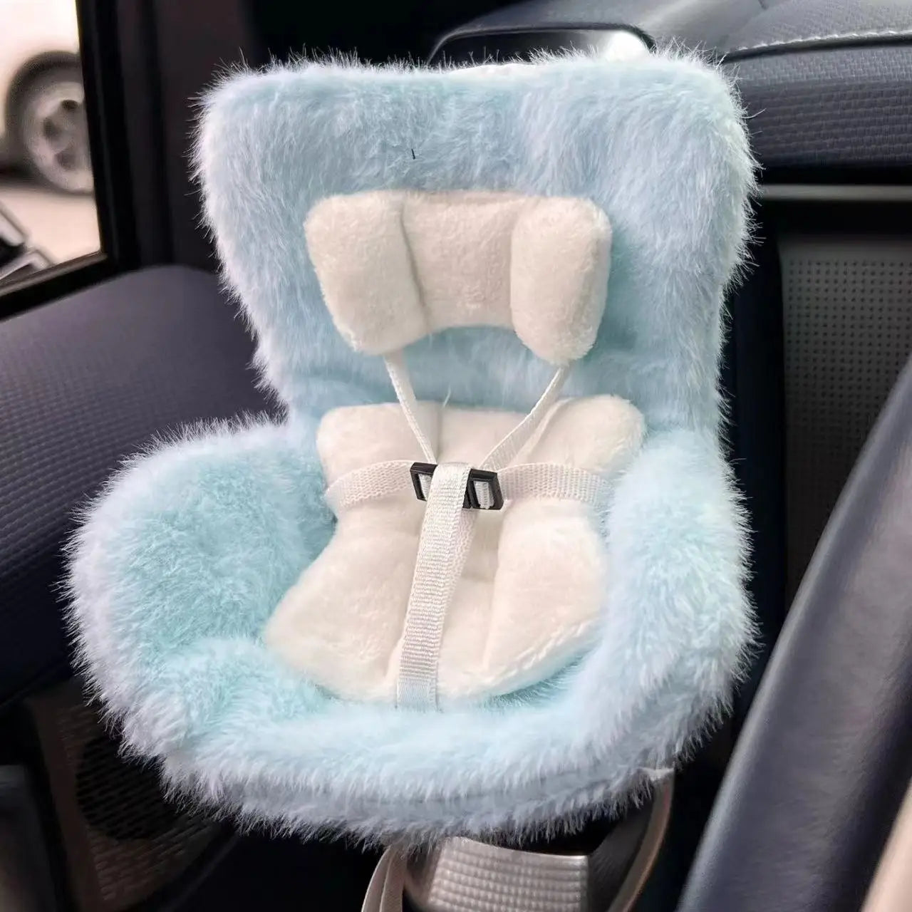 Labubu Doll Car Safety Seat