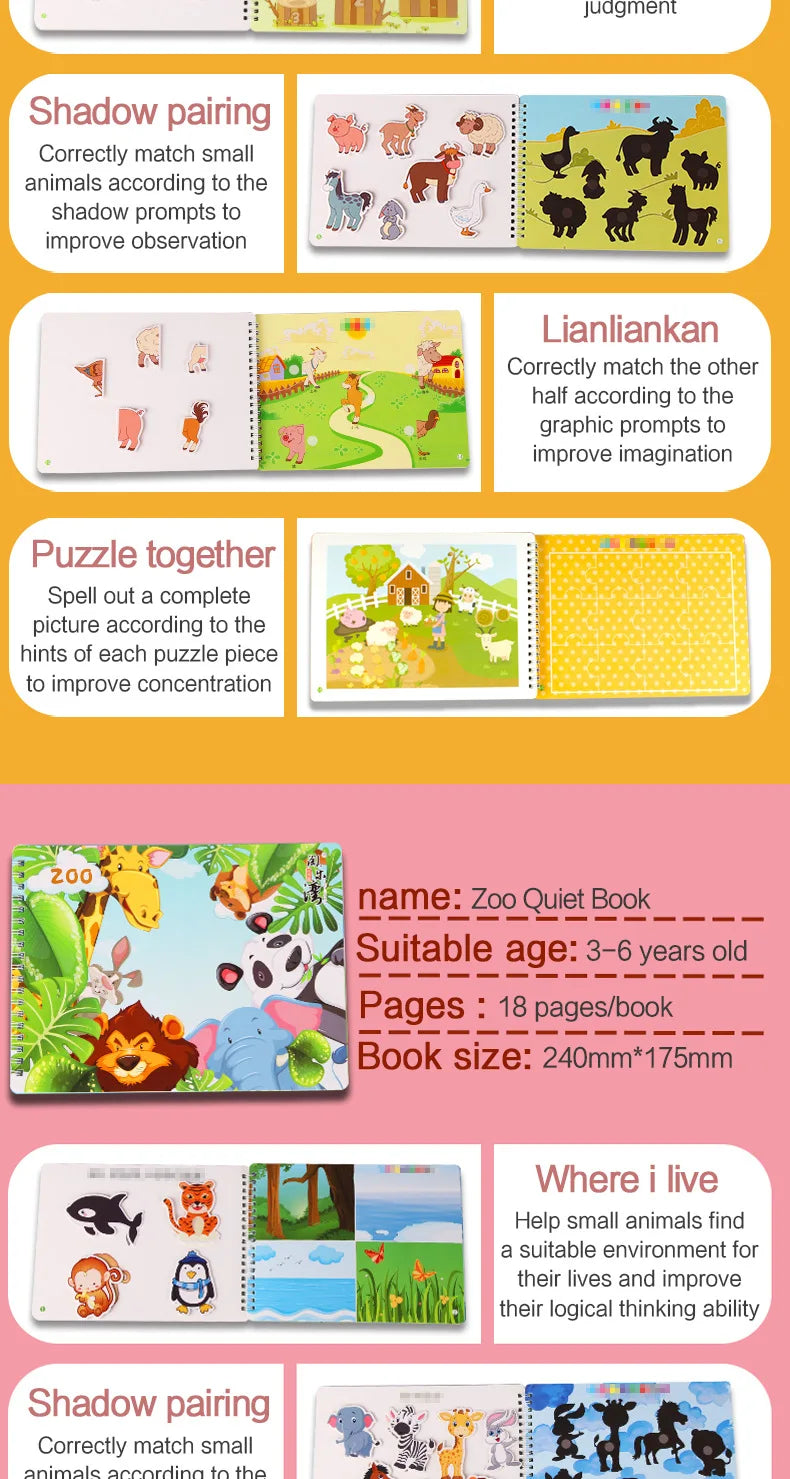 Montessori Baby Busy Book