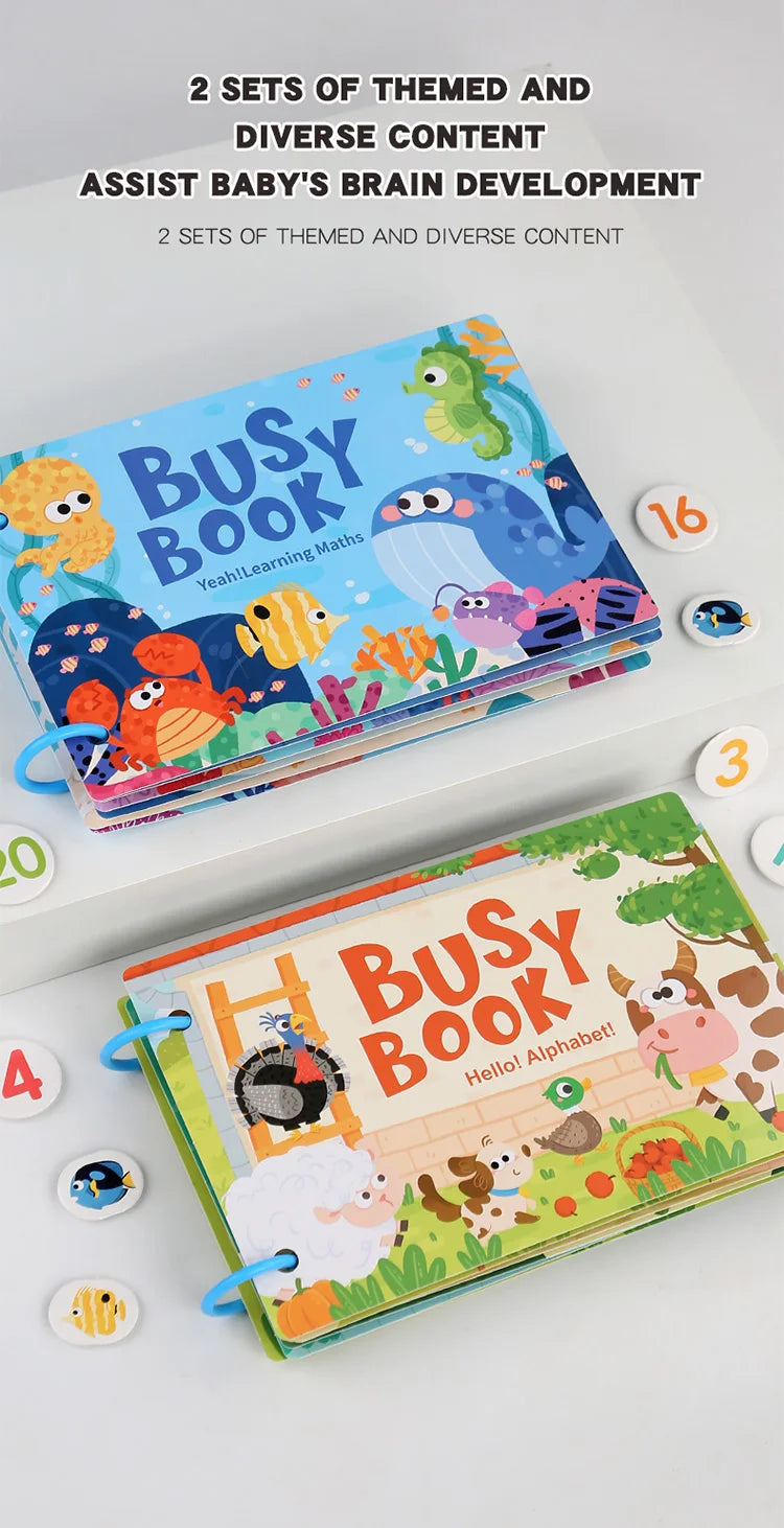 Sticker Quiet Book