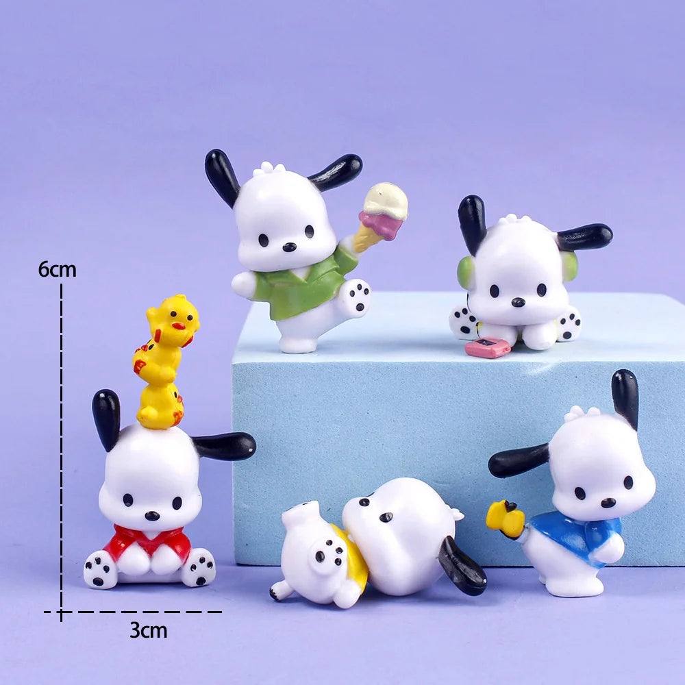 5pcs Sanrio Cinnamoroll Toys Set