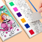 12 Pages Children's Watercolor Coloring Book