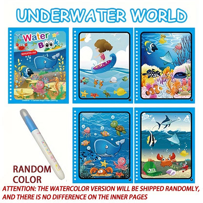Magical Book Water Drawing Montessori Toys