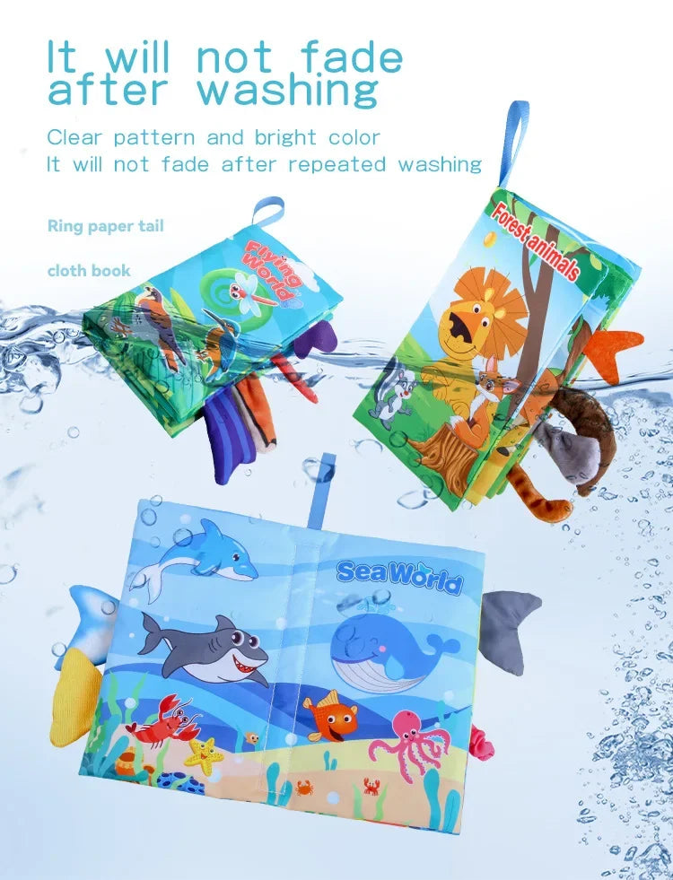 Baby Early Learning Cloth Book Puzzle