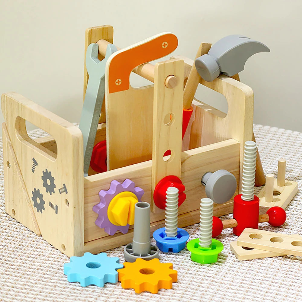 Kids Tool Bench Wooden Set