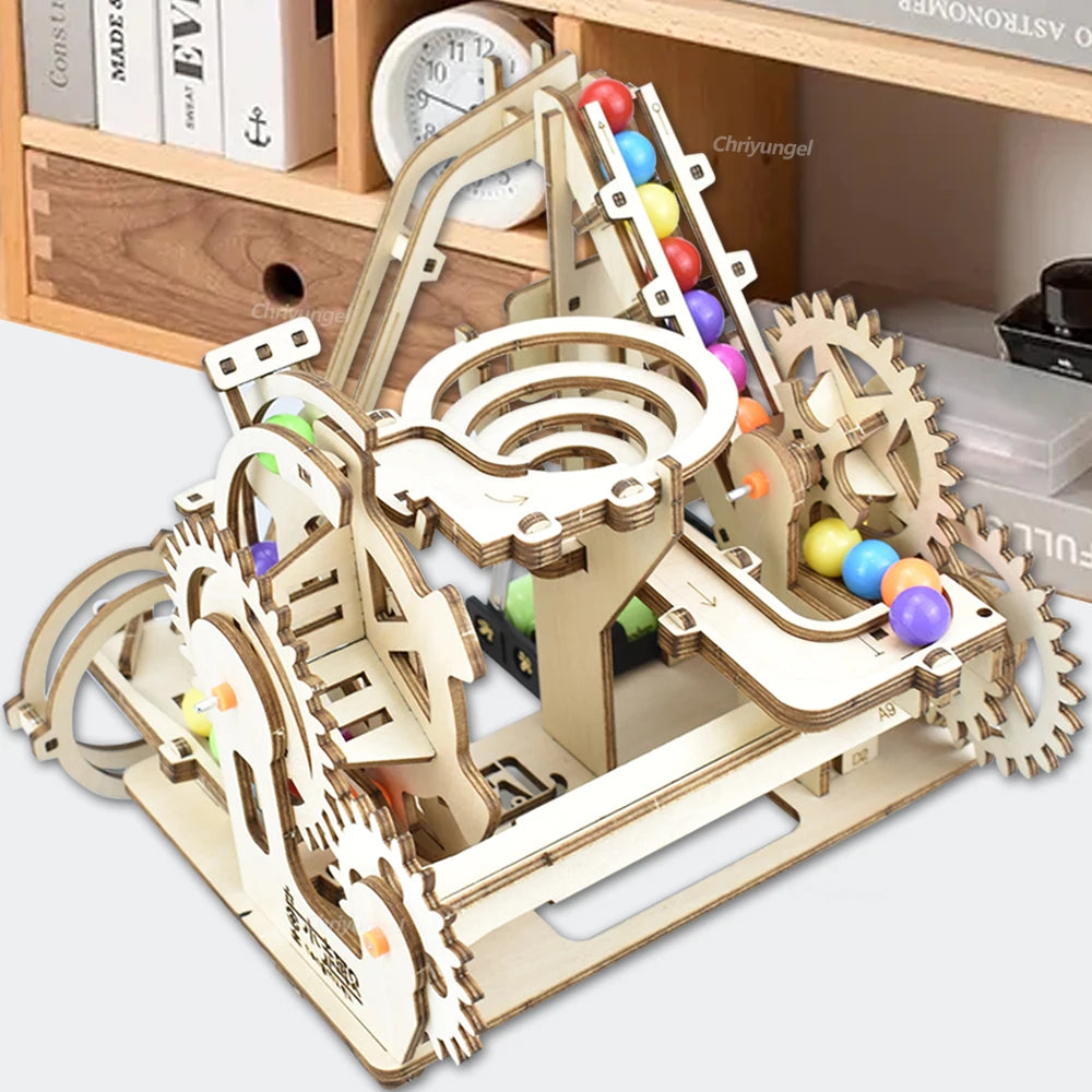 Electric Marble Run Roller Coaster