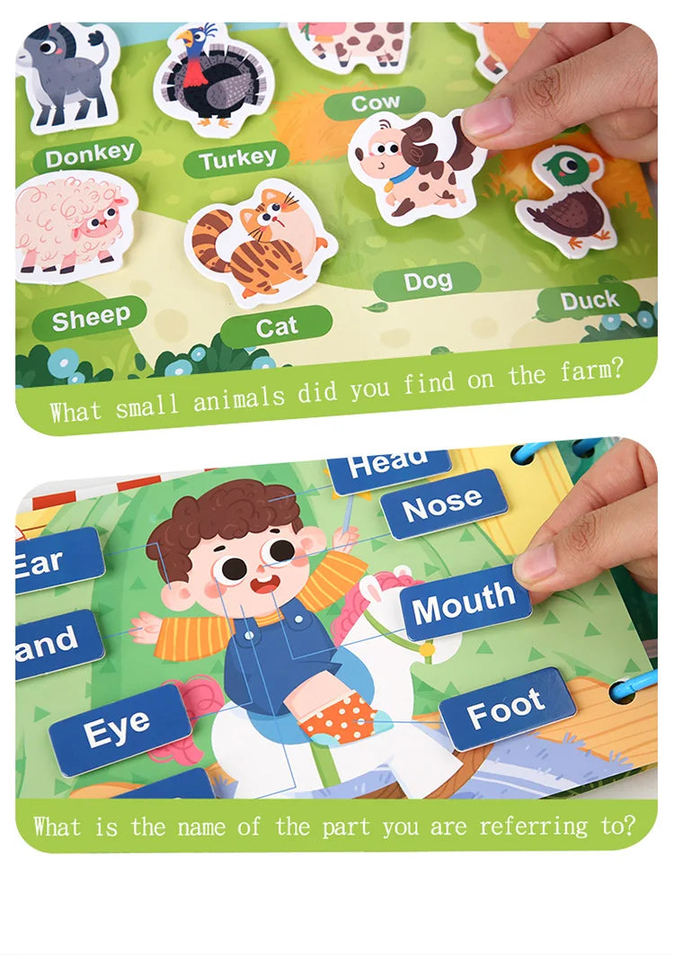 Sticker Quiet Book