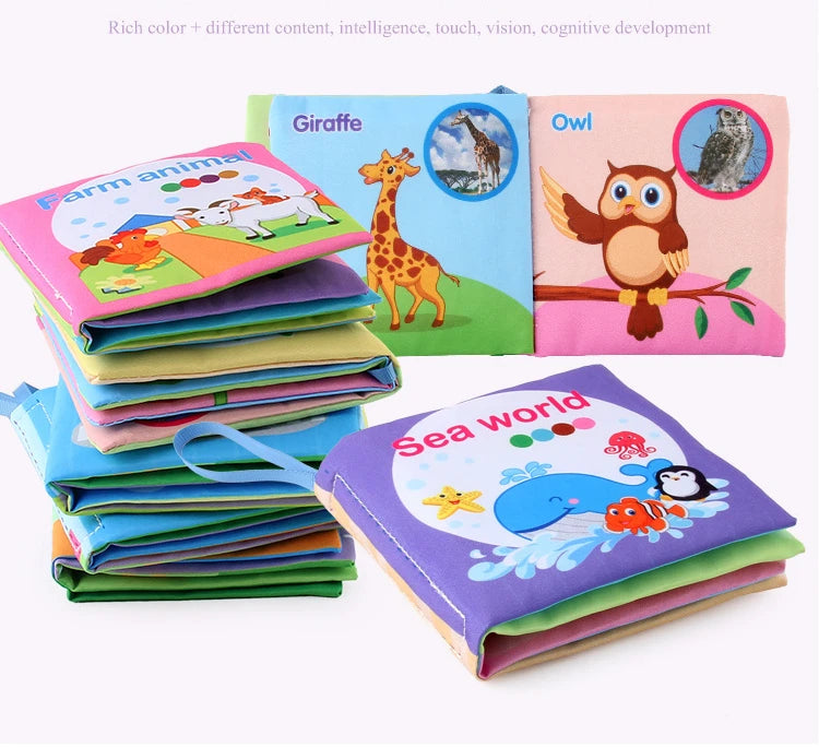 Baby Soft Cloth Book for Newborns