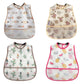 Cartoon Pattern EVA Waterproof Baby Bibs