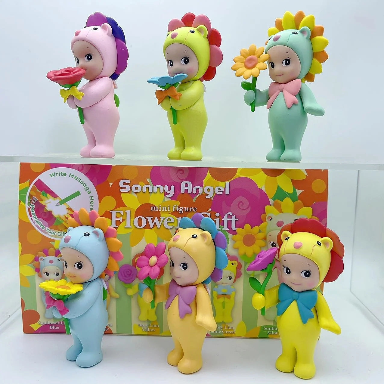 New Sonny Angel Flower Gift Series Blind Box Mini Anime Figures