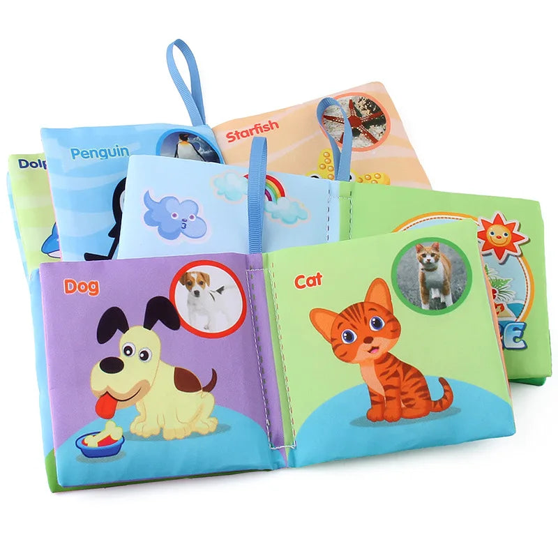 Baby Soft Cloth Book for Newborns