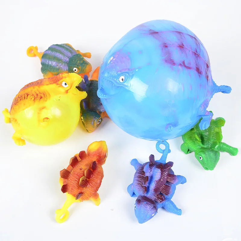 Dinosaur Inflatable Squeeze Balls (3PCS)