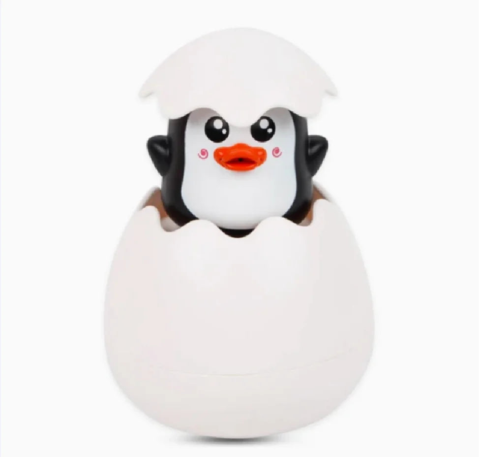 Baby Bathing Toy Kids Cute Duck Penguin Egg Water Spray