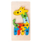 High Quality 3D Wooden Animal Puzzles