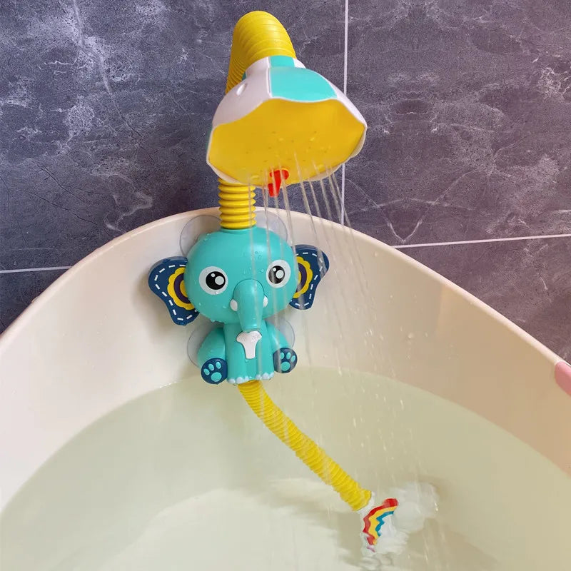 Giraffe Electric Spray Water Squirt Sprinkler Baby Bath Toys