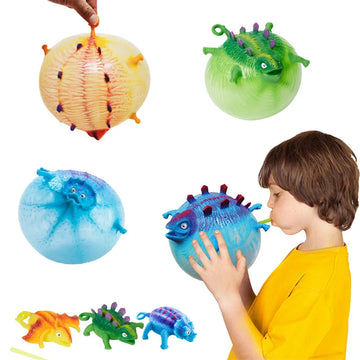 Dinosaur Inflatable Squeeze Balls (3PCS)