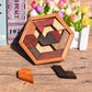 Hexagonal Wooden IQ Puzzle