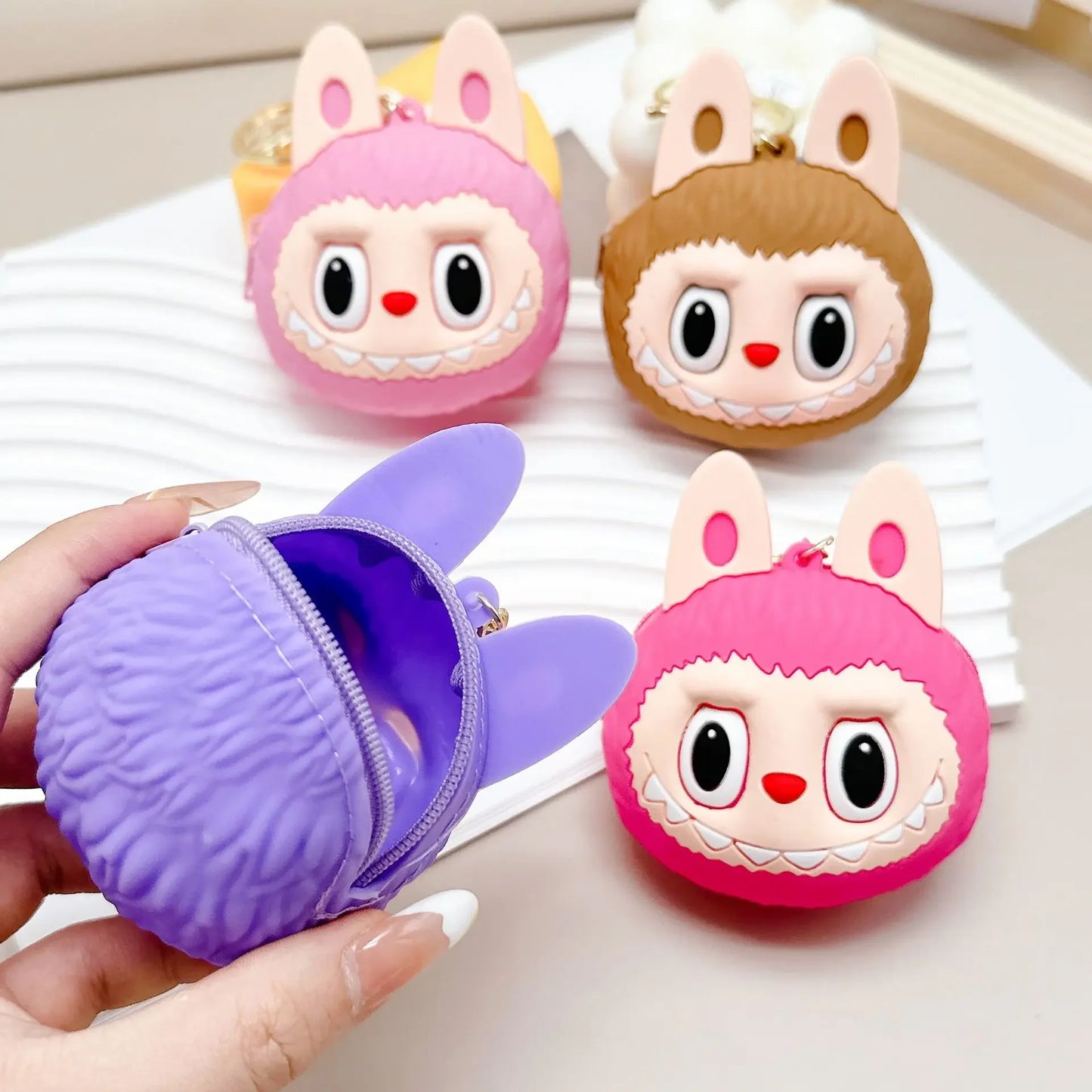 Labubu Coin Purse Keychain