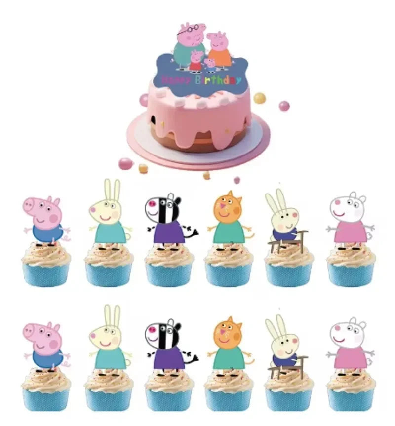 Peppa Pig Birthday Party Set