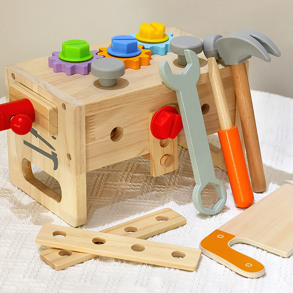 Kids Tool Bench Wooden Set