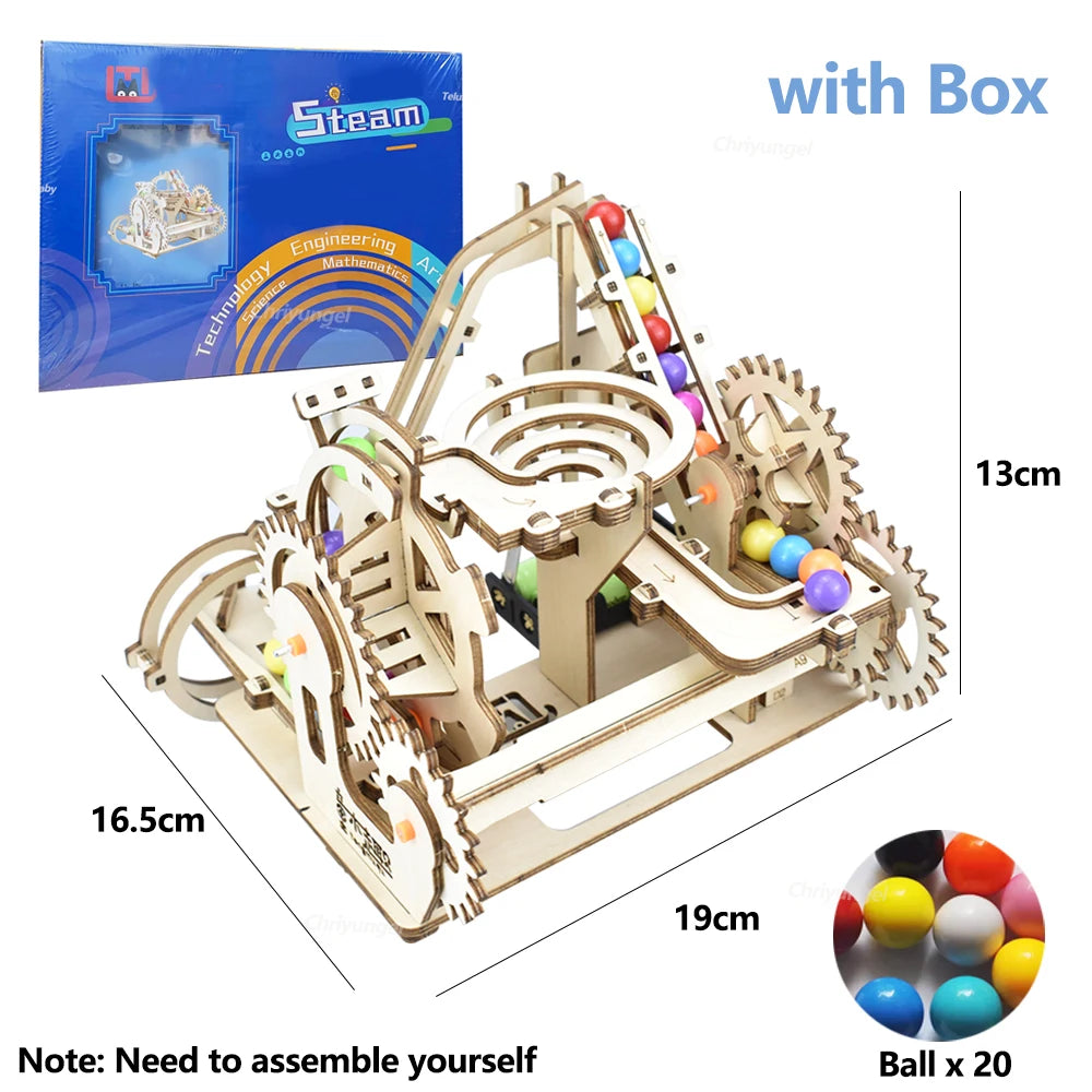 Electric Marble Run Roller Coaster