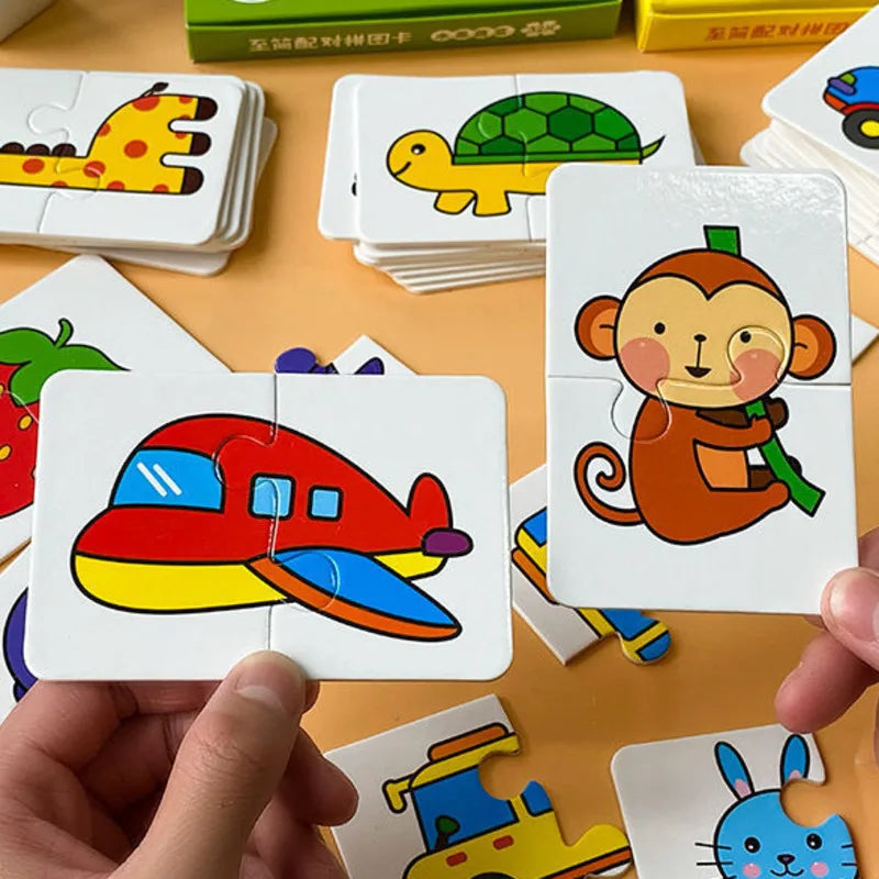 Toddler Matching Card Puzzle Set