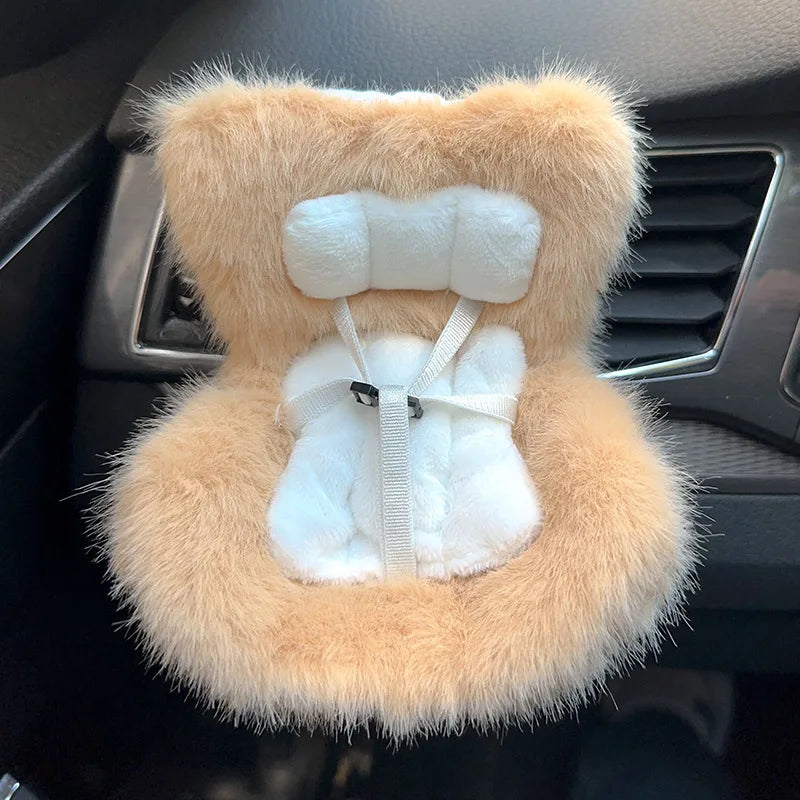 Labubu Doll Car Safety Seat