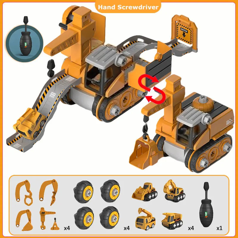 Engineering Vehicle Tool Toy