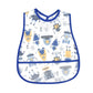 Cartoon Pattern EVA Waterproof Baby Bibs