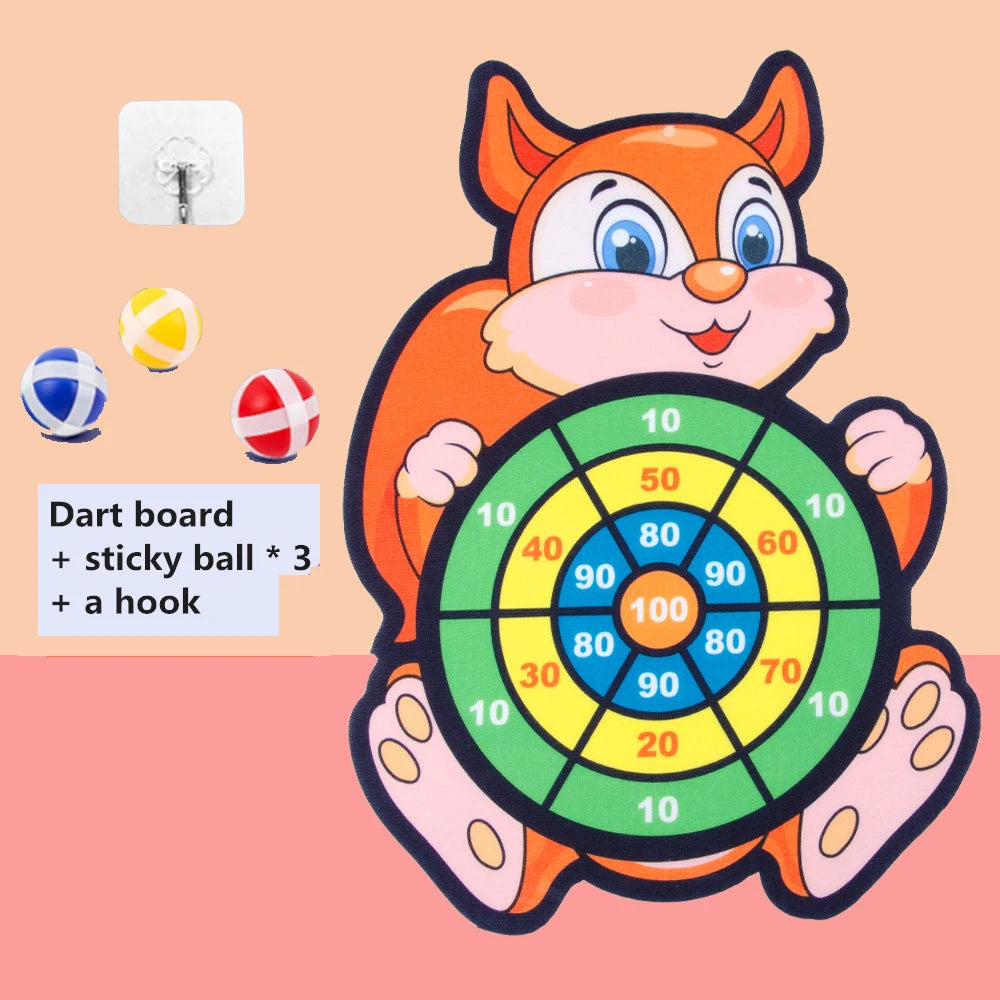 Cartoon Animal Dart Board
