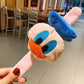 Disney Lilo & Stitch Wristband Cute Cartoon Stitch Kids Snap Circle Plush Wristband Doll Accessory Wedding Party Holiday Gift