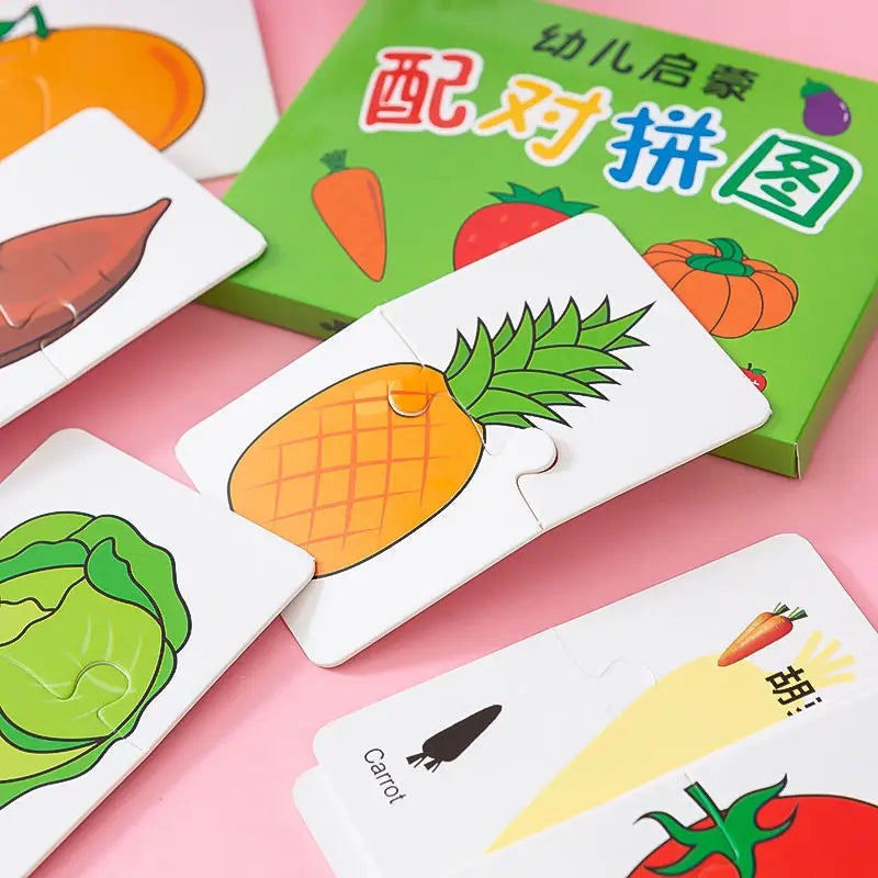 Toddler Matching Card Puzzle Set
