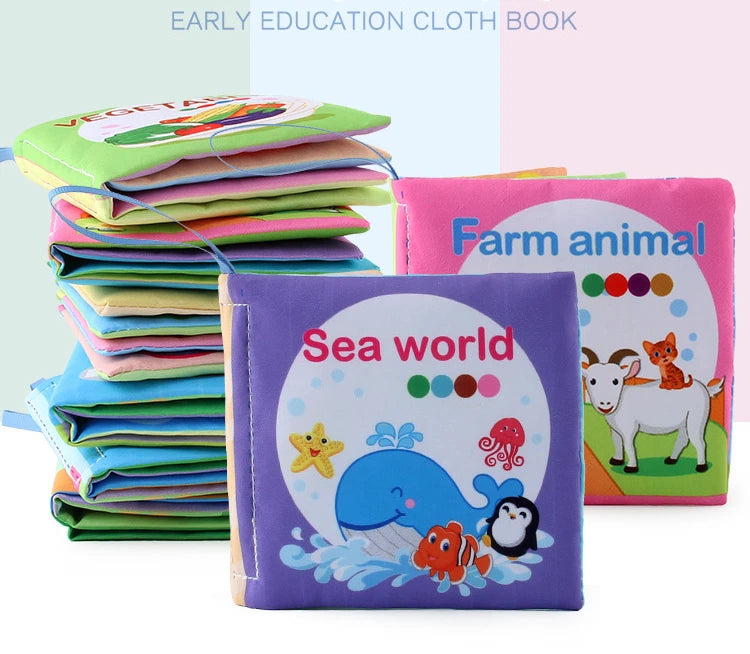 Baby Soft Cloth Book for Newborns