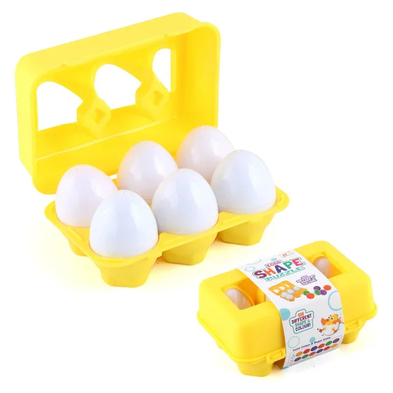 Eggs Screws 3D Puzzle Montessori Learning Toy