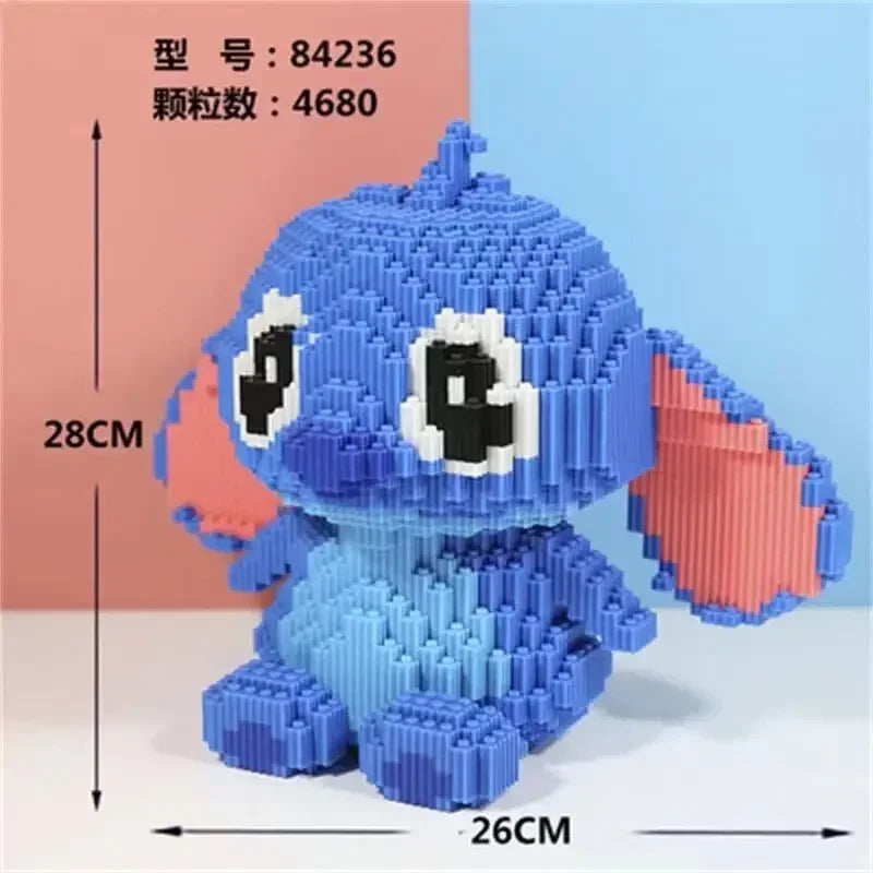 Large Stitch Building Block Assembly Toy