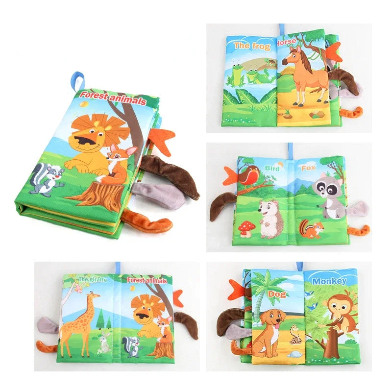 Baby Early Learning Cloth Book Puzzle