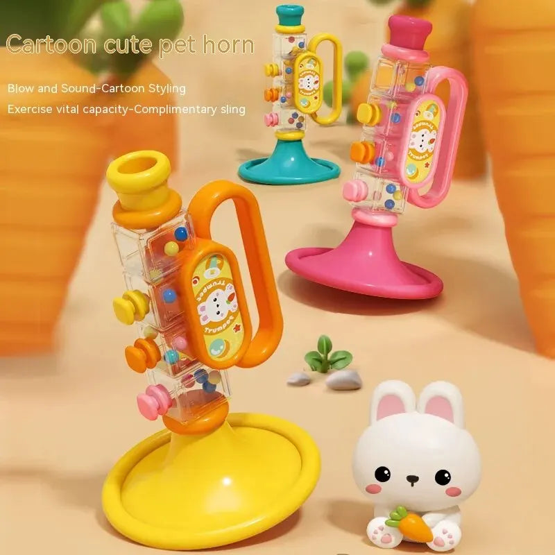 Cartoon Rabbit Harmonica Whistle