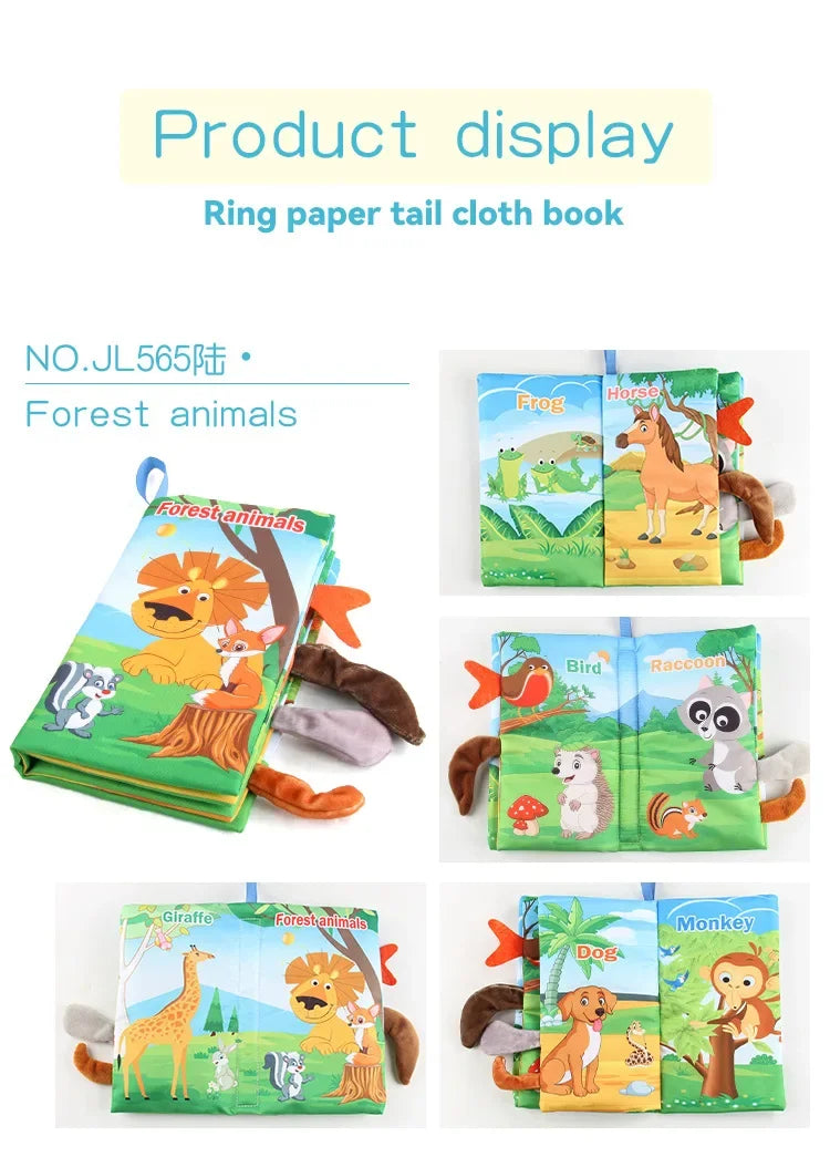 Baby Early Learning Cloth Book Puzzle
