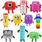 Educational Number Plush Dolls (14-18cm)