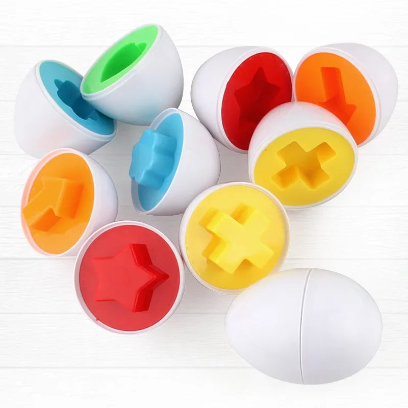 Eggs Screws 3D Puzzle Montessori Learning Toy