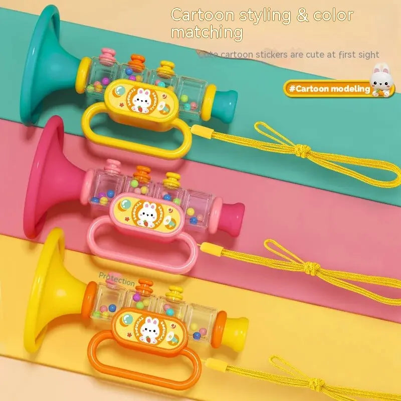 Cartoon Rabbit Harmonica Whistle