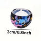 10pcs Disney Stitch Ring Cartoon Stitch Printed Acrylic Children's Ring, Children's Party Gift