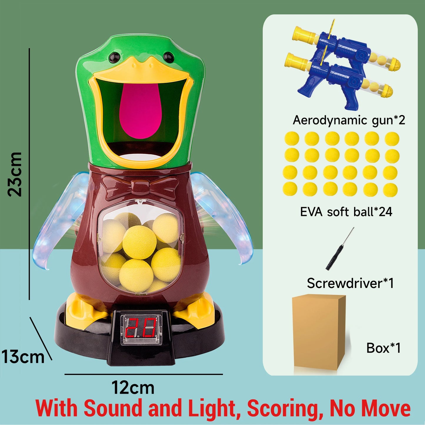 Hungry Shooting Duck Toy