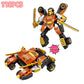 Prehistoric dinosaur-themed building block set
