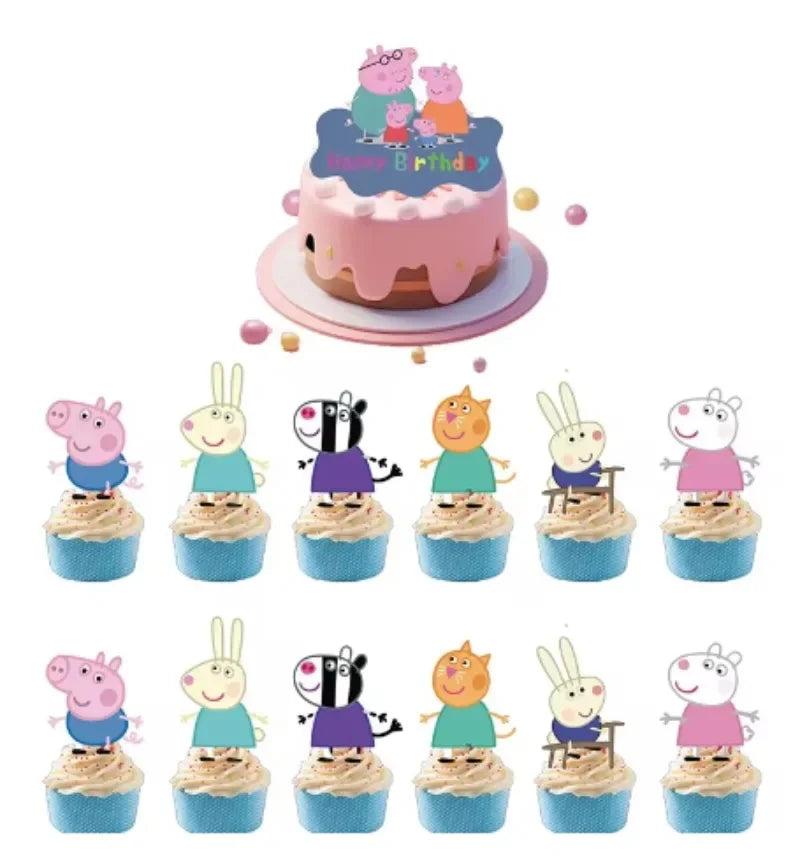 Peppa Pig Birthday Party Set