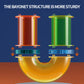 Light Magnetic Tiles Building Blocks