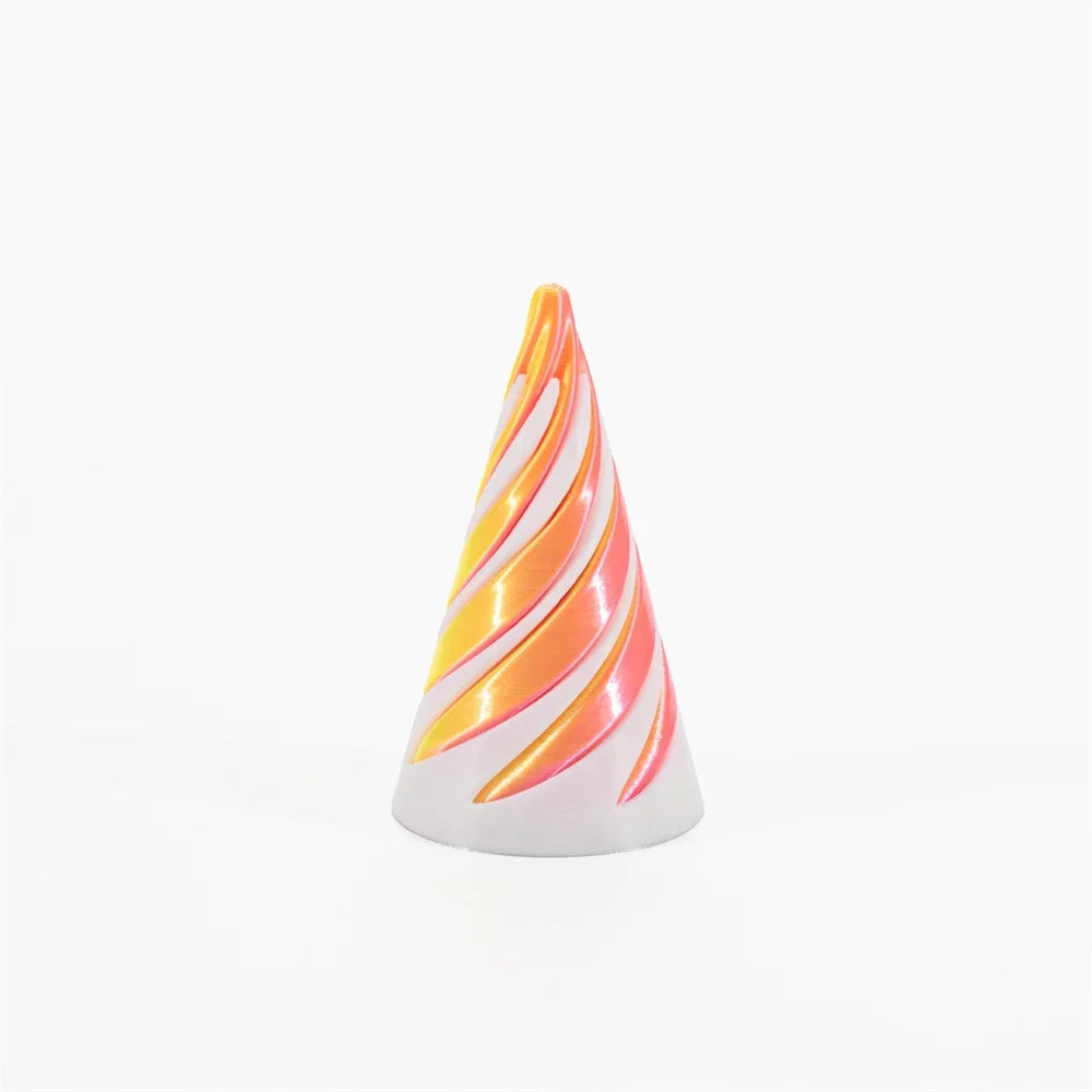 3D Printed Spiral Cone Toy