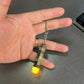 Minecraft Torch LED Mini Keychain – USB Rechargeable Pendant for Kids