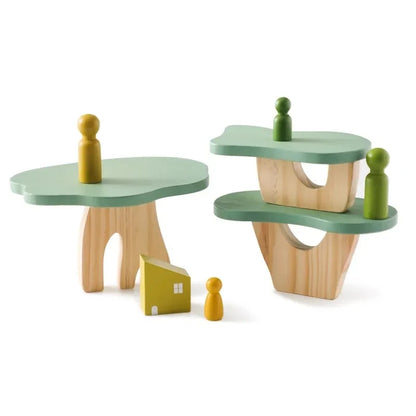 Montessori Forest Stacking Toys