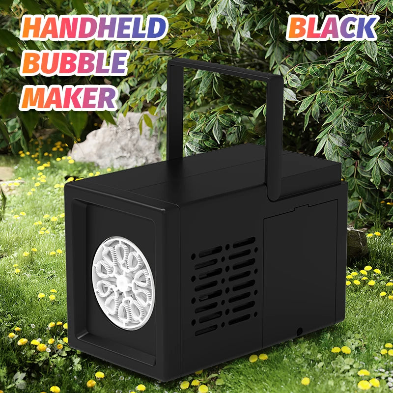 10 Hole Electric Bubble Machine